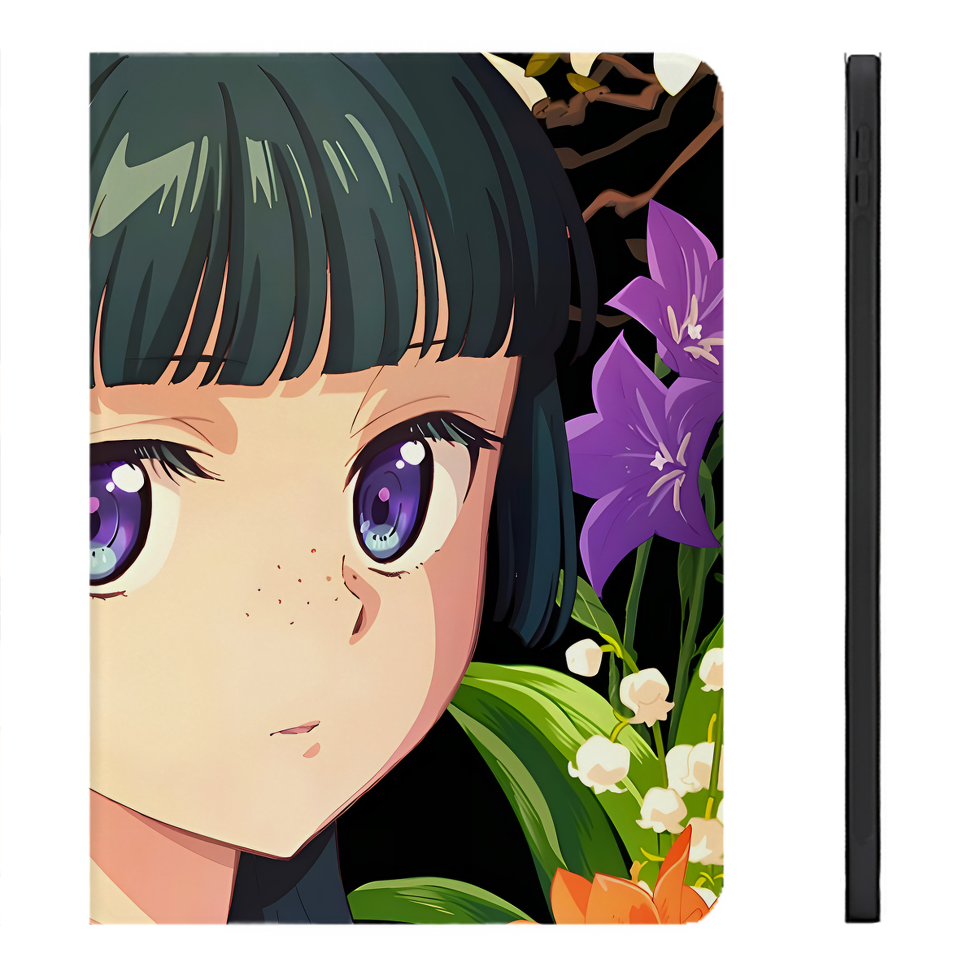 （画像用） 薬屋のひとりごと The Apothecary Diaries IPadケース ペンホルダー付き ブックスタイルデザイン